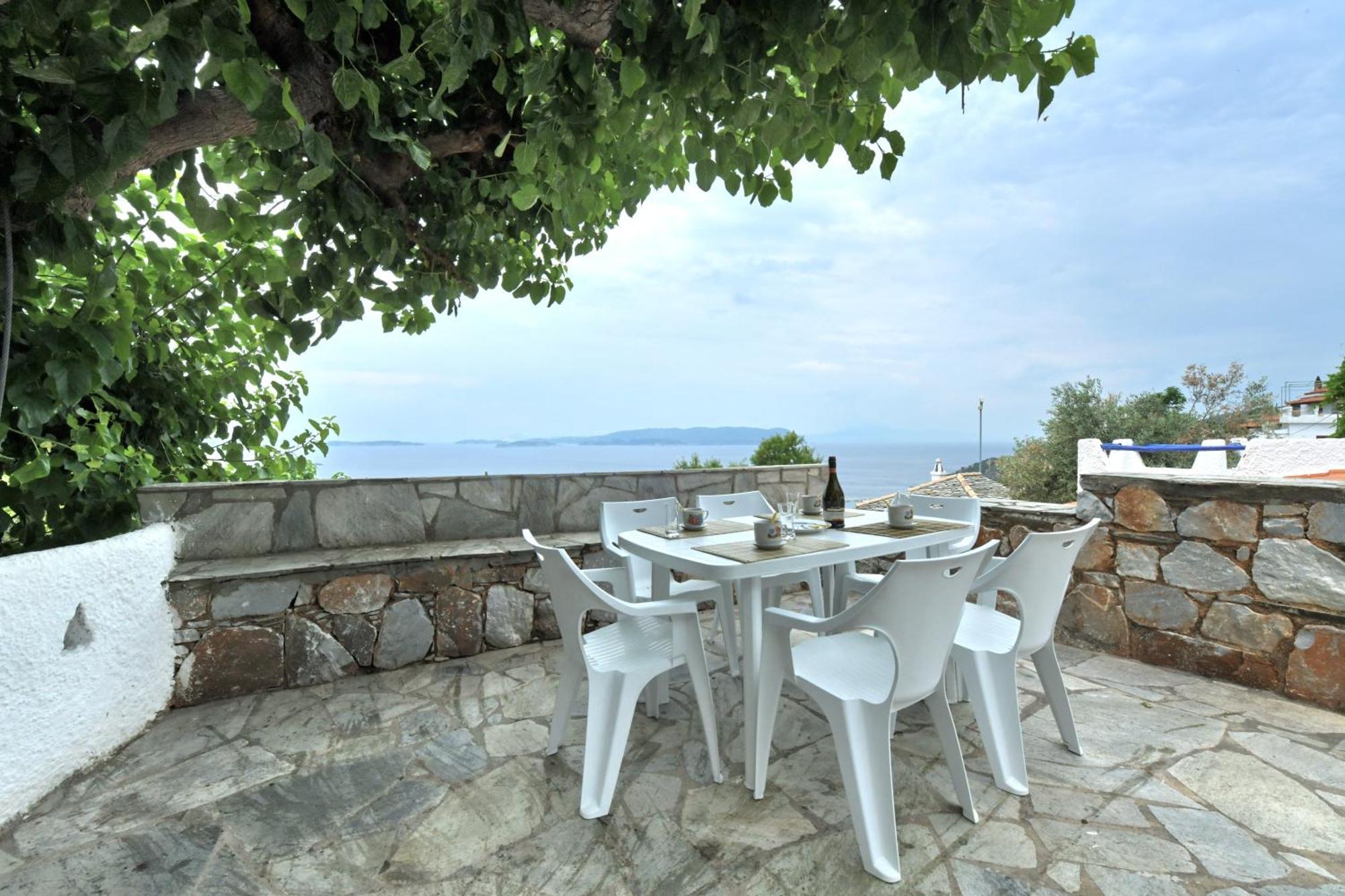 Secret Sporades Panoramic Residence Klíma 객실 사진